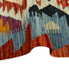 Handmade Multi Kilim Geometric 2x4 ft