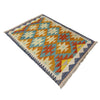 Handmade Multi Kilim Geometric 2x4 ft