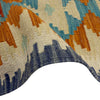 Handmade Multi Kilim Geometric 2x4 ft