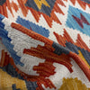 Handmade Multi Kilim Geometric 2x4 ft