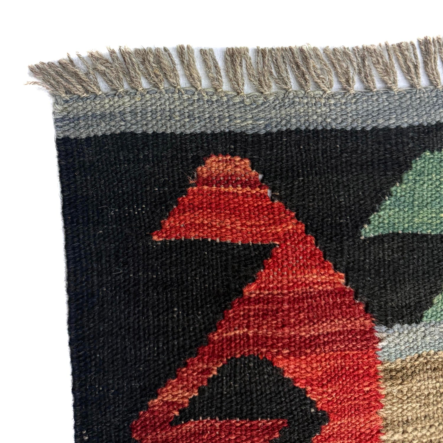 Handmade Multi Kilim Geometric 4x7 ft