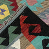 Handmade Multi Kilim Geometric 4x7 ft