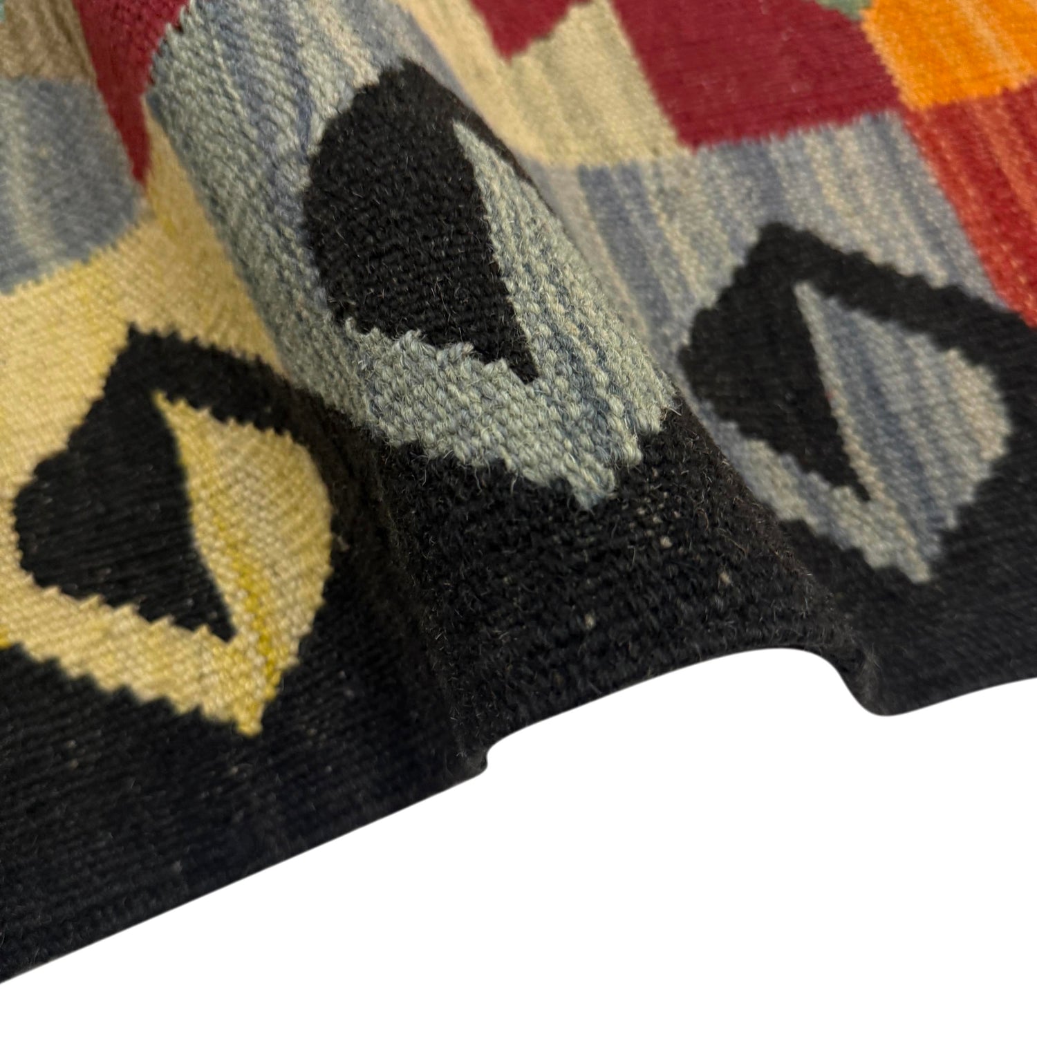 Handmade Multi Kilim Geometric 4x7 ft