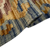 Handmade Multi Kilim Geometric 4x7 ft