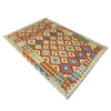 Handmade Multi Kilim Geometric 4x7 ft