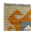 Handmade Multi Kilim Geometric 4x7 ft