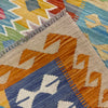 Handmade Multi Kilim Geometric 4x7 ft