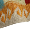 Handmade Multi Kilim Geometric 4x7 ft