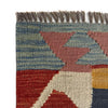 Handmade Multi Kilim Geometric 4x7 ft