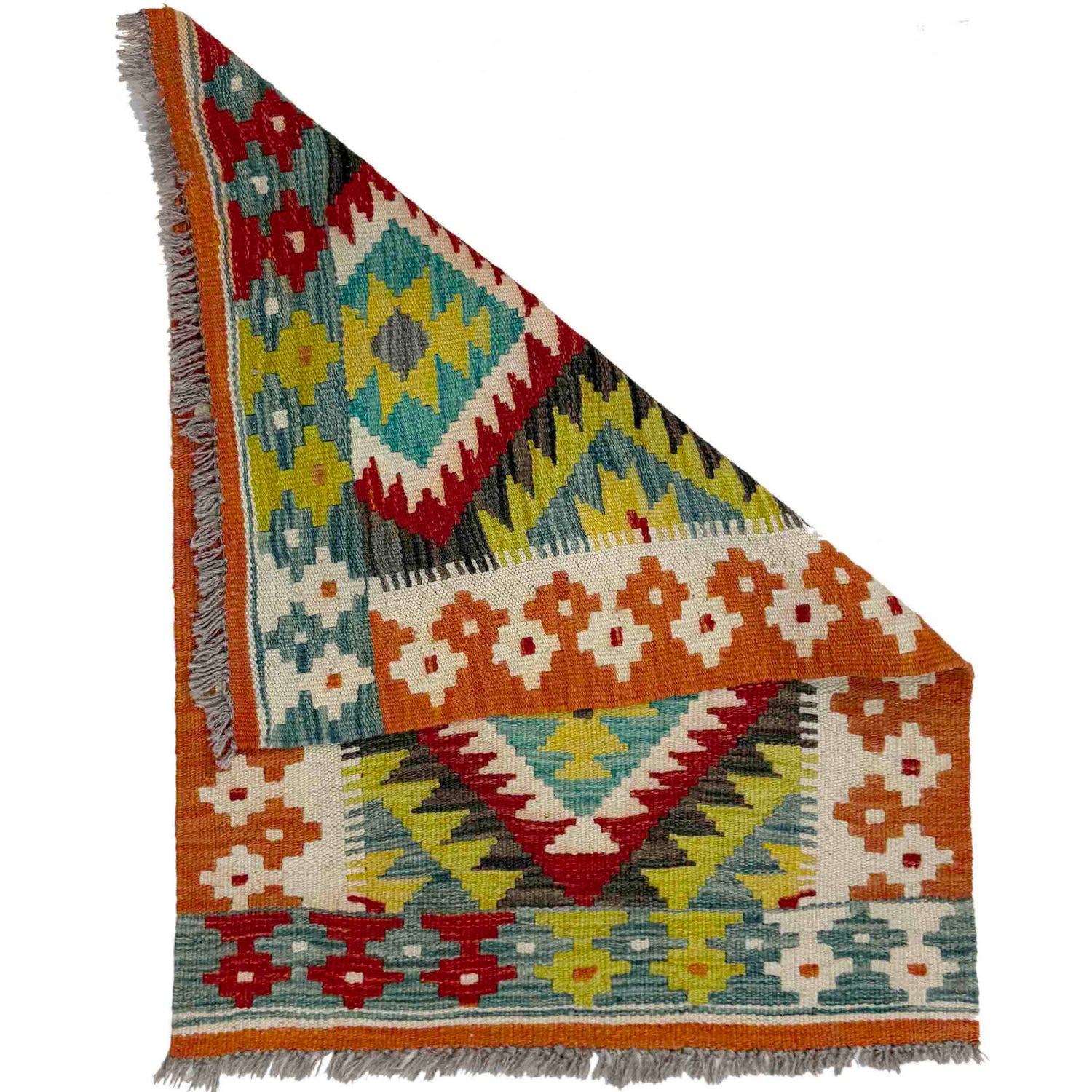 Handmade Multi Kilim Geometric 2x3 ft