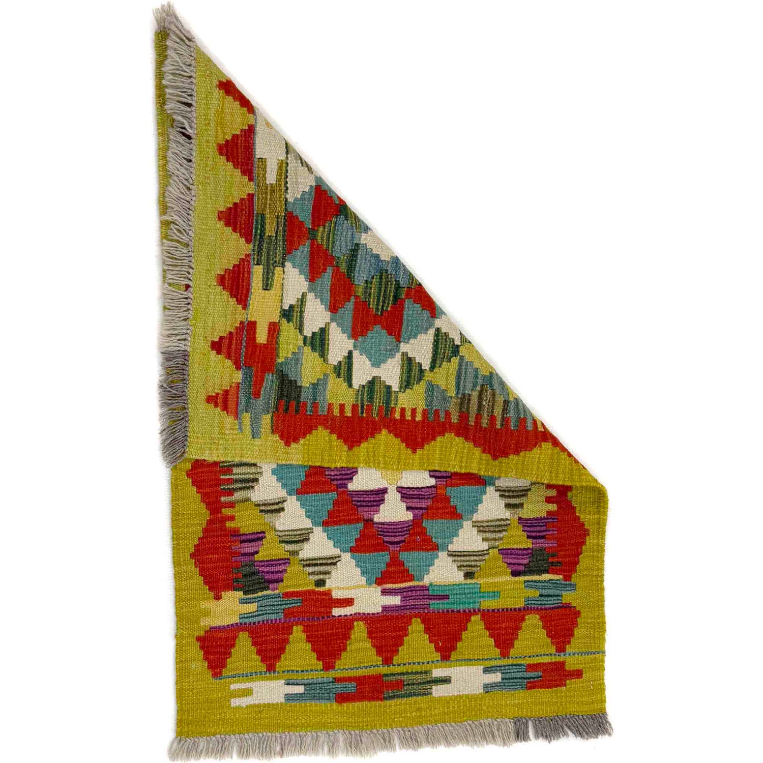 Handmade Multi Kilim Geometric 2x3 ft