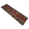 Handmade Multi Kilim Geometric 10' Runner