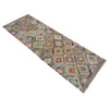 Handmade Multi Kilim Geometric 6' Runner