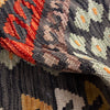 Handmade Multi Kilim Geometric 10' Runner