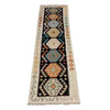 Handmade Multi Kilim Geometric 10' Runner