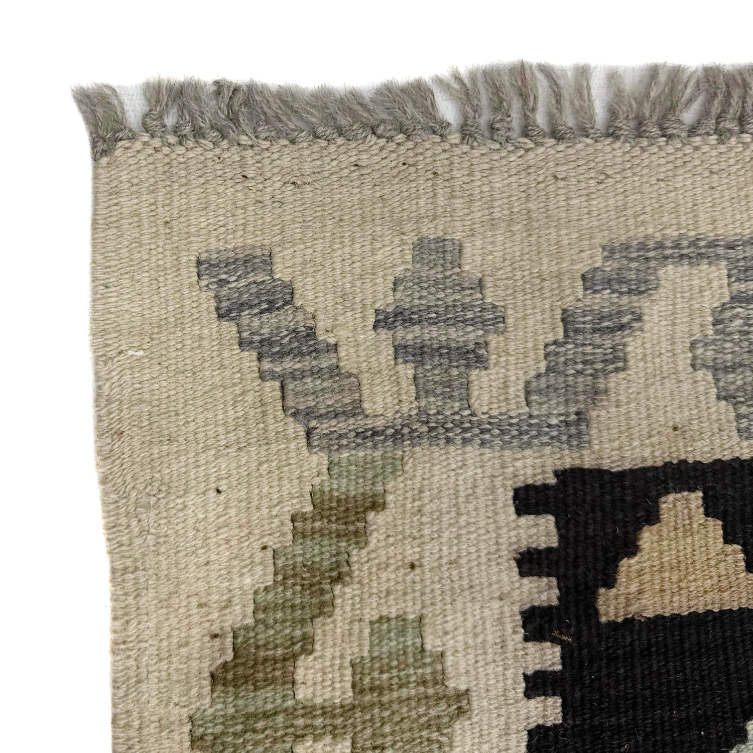 Handmade Multi Kilim Geometric 10' Runner