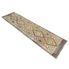 Handmade Multi Kilim Geometric 10' Runner
