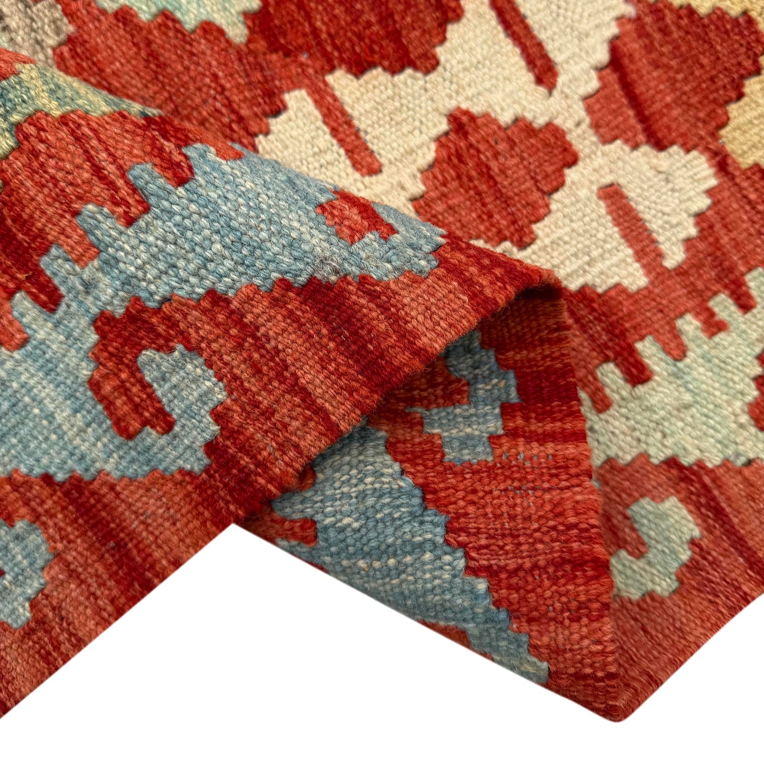 Handmade Multi Kilim Geometric 12x15 ft