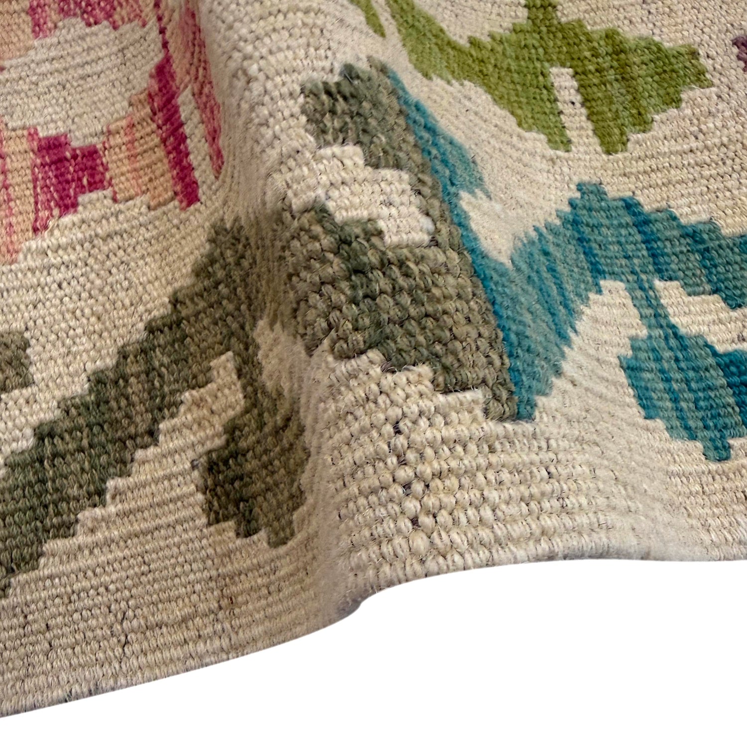 Handmade Multi Kilim Geometric 8x10 ft