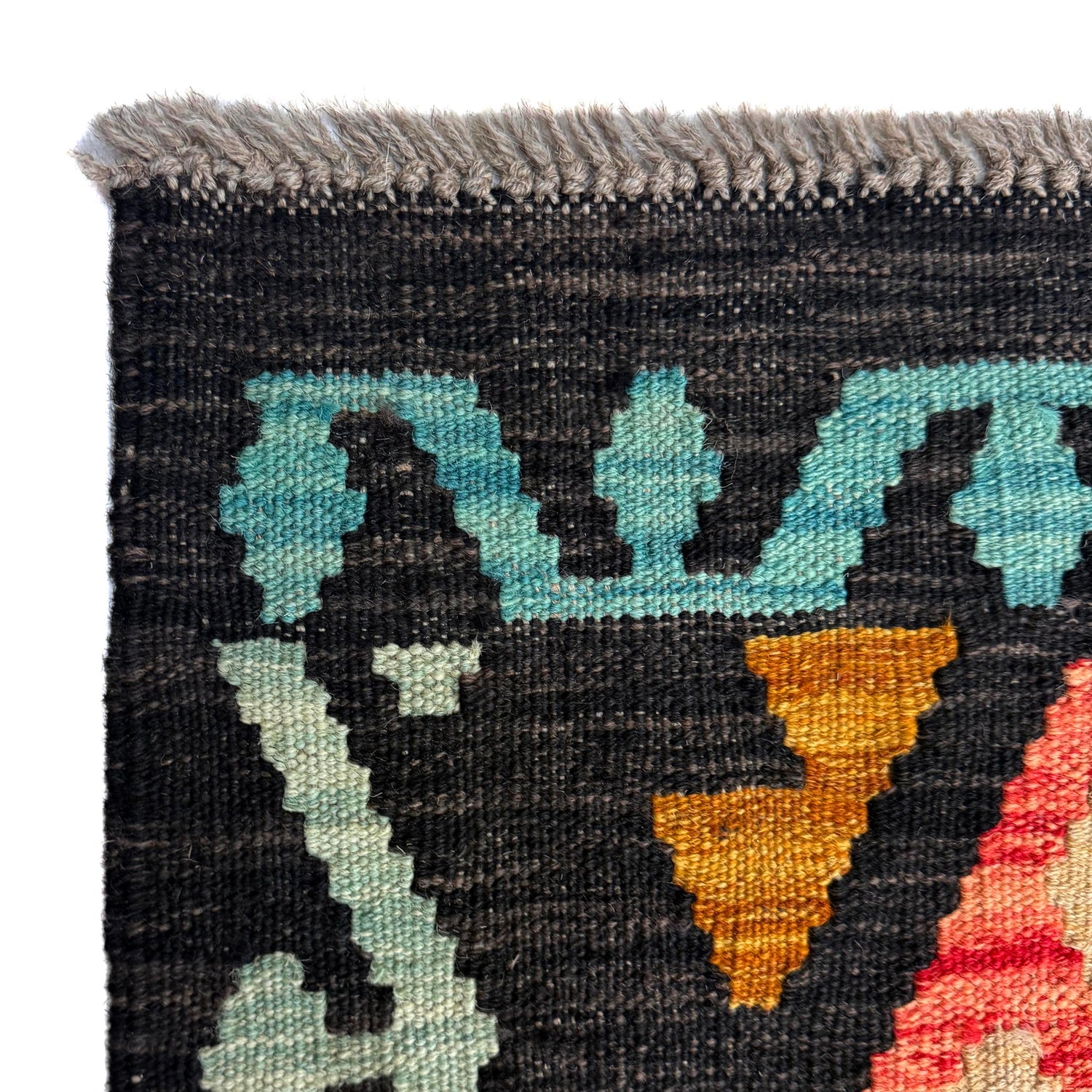Handmade Multi Kilim Geometric 9x12 ft