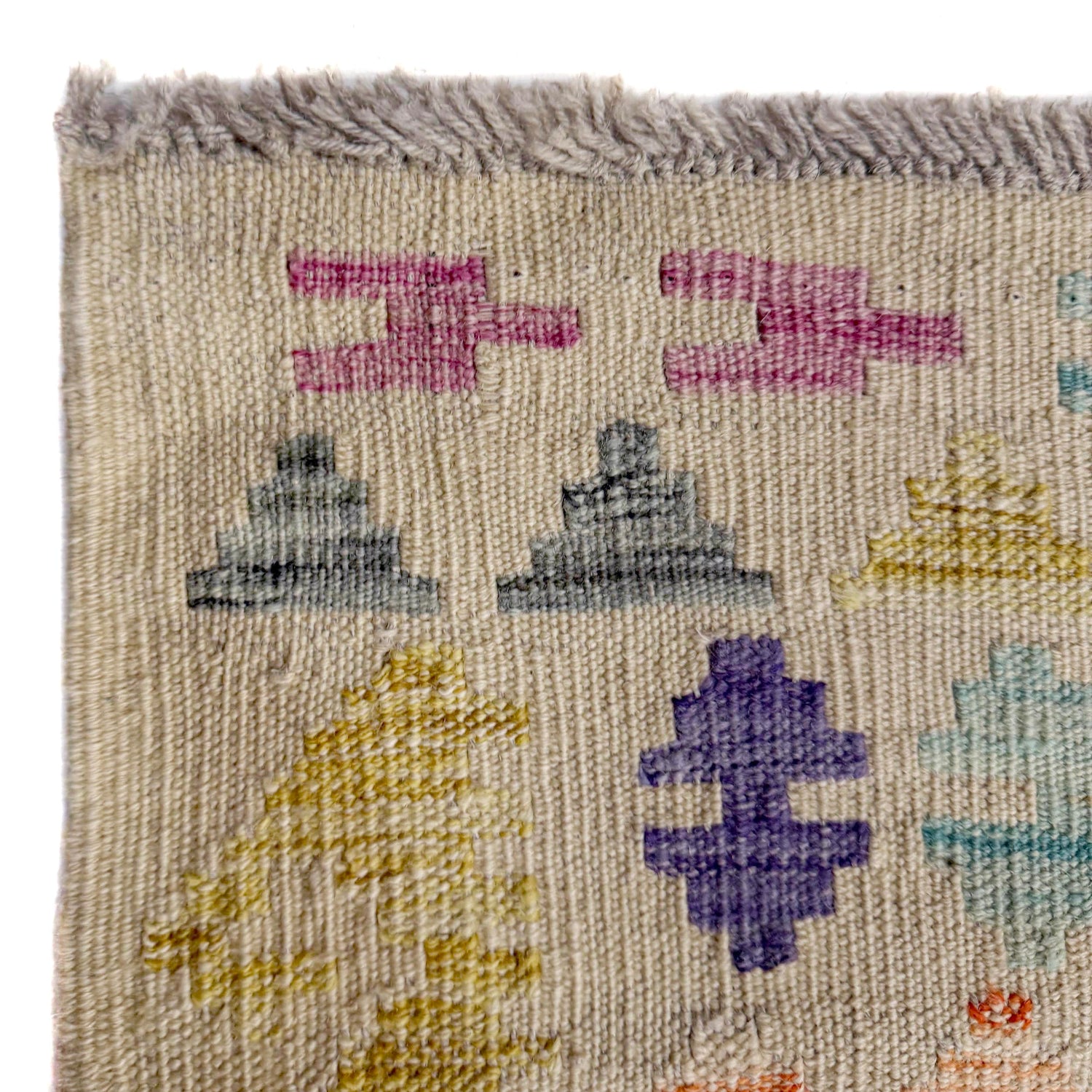 Handmade Multi Kilim Geometric 10x13 ft