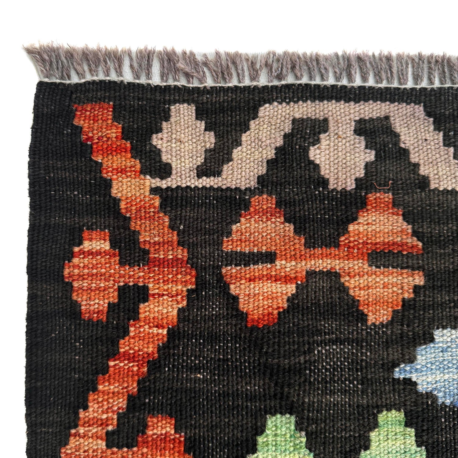 Handmade Multi Kilim Geometric 10x13 ft