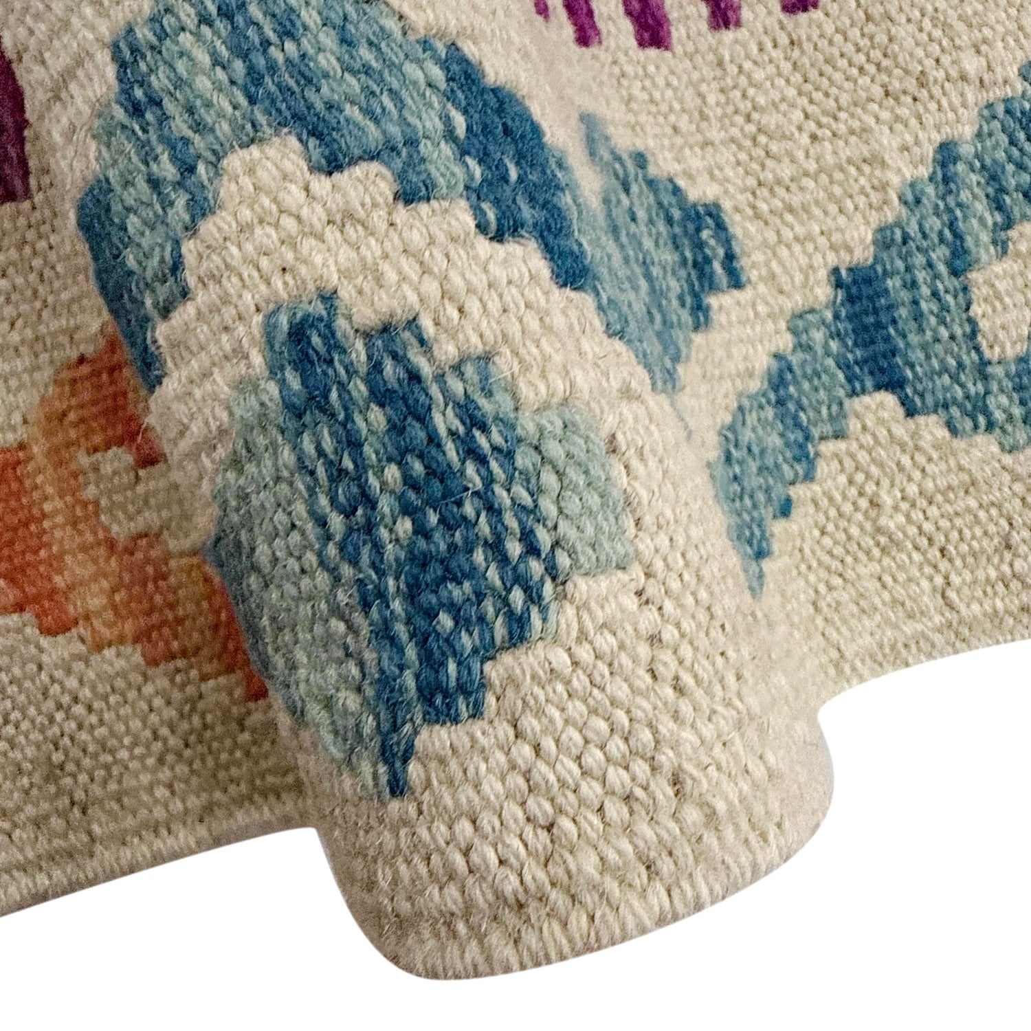 Handmade Multi Kilim Geometric 8x10 ft
