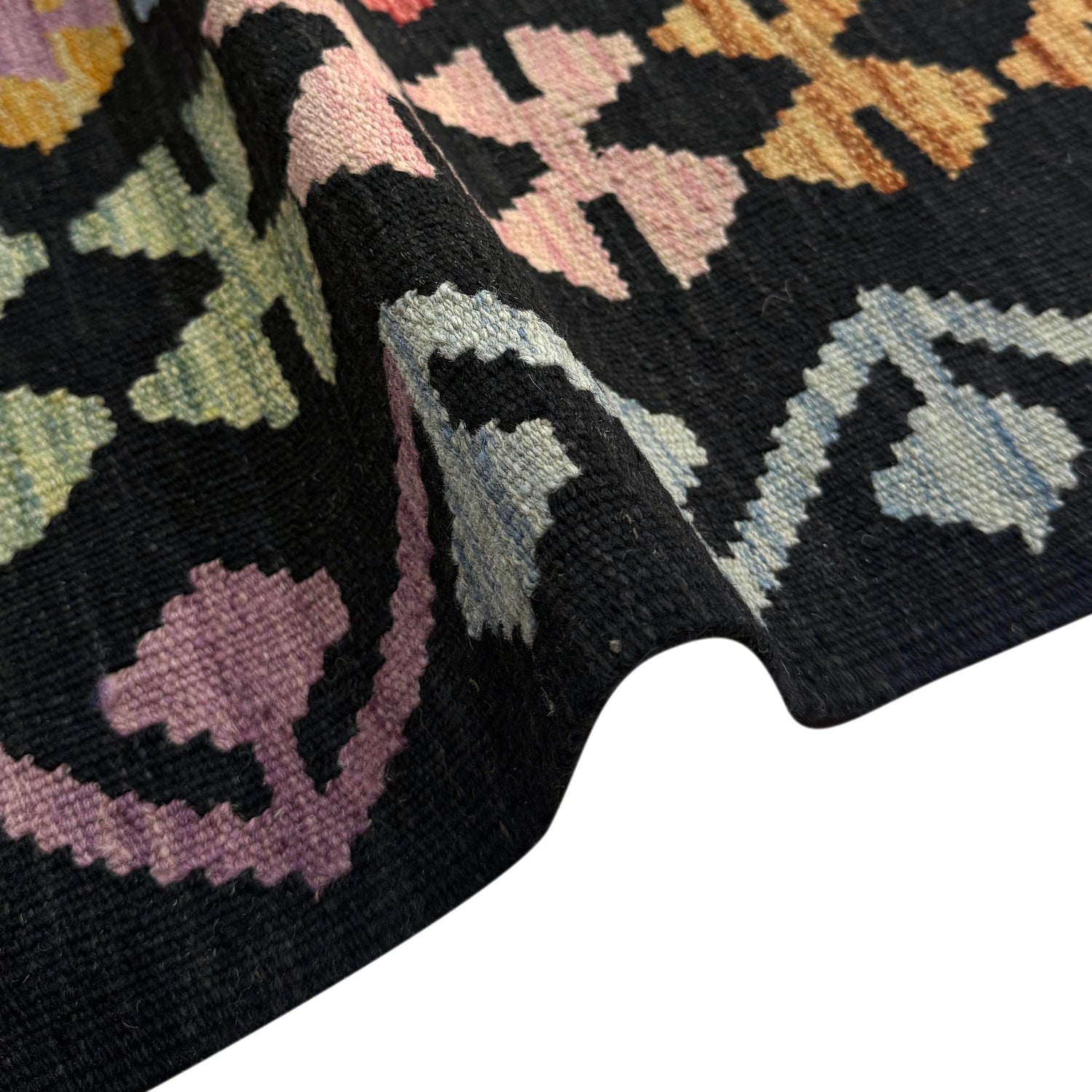 Handmade Multi Kilim Geometric 10x16 ft