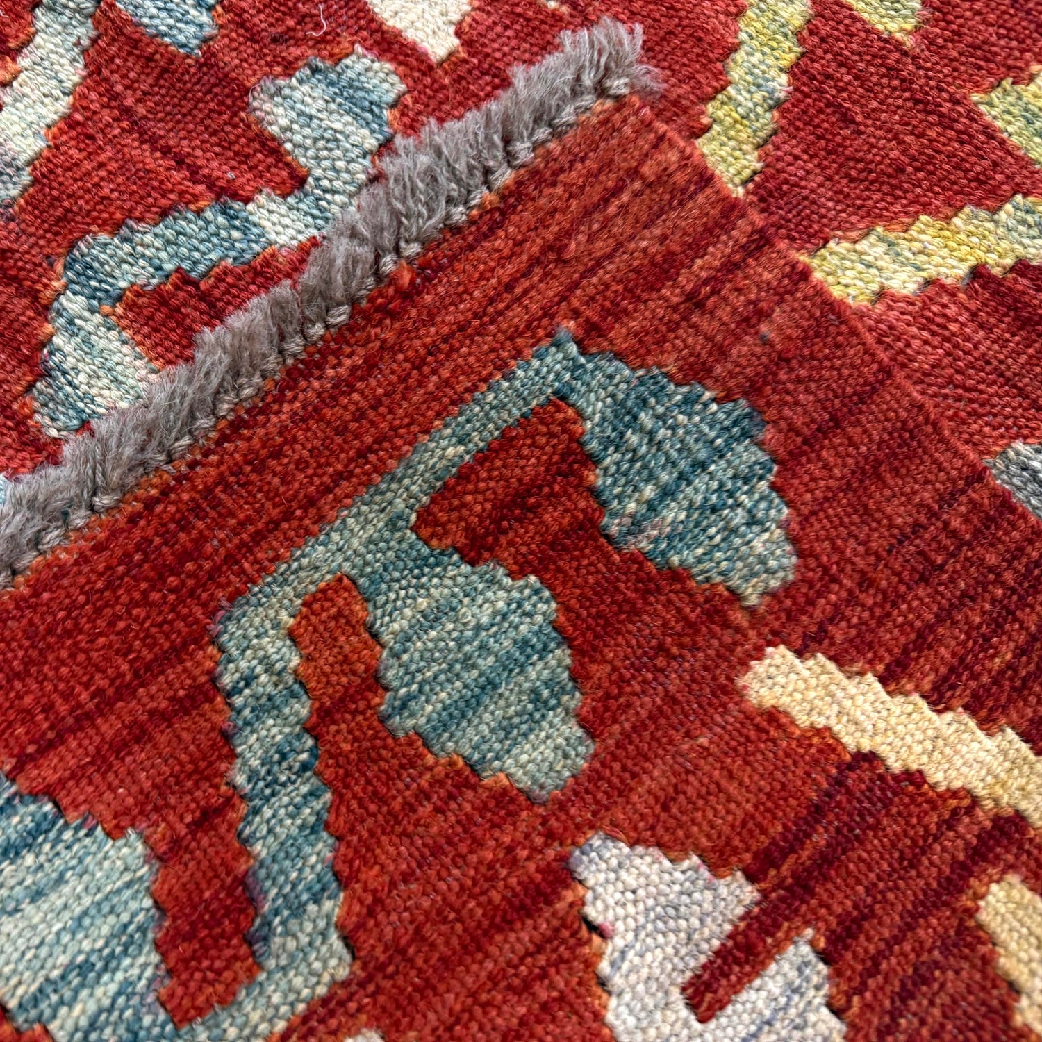 Handmade Multi Kilim Geometric 10x13 ft