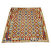 Handmade Multi Kilim Geometric 5x8 ft