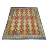 Handmade Multi Kilim Geometric 5x8 ft