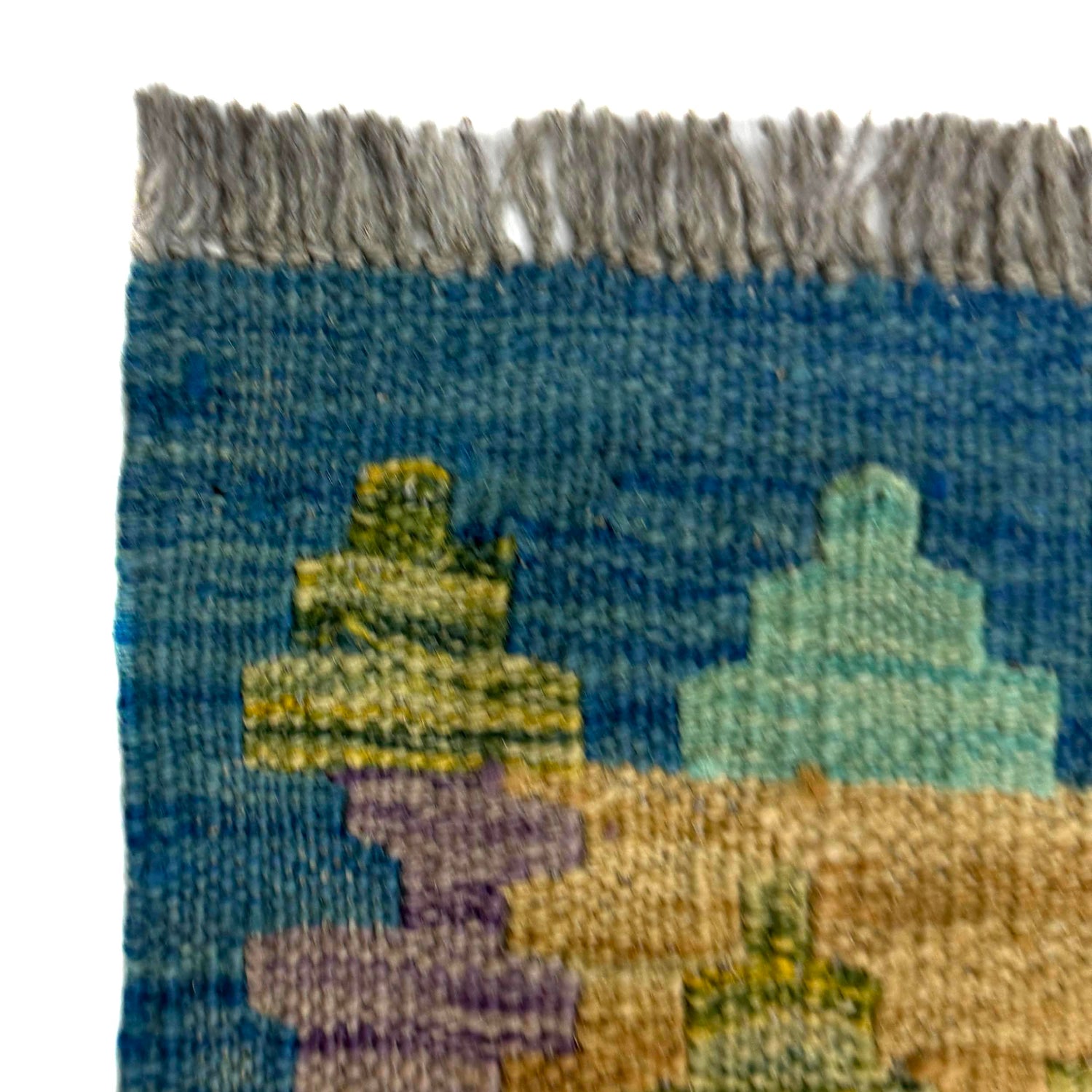 Handmade Multi Kilim Geometric 5x8 ft