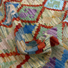 Handmade Multi Kilim Geometric 5x8 ft