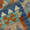 Handmade Multi Kilim Geometric 5x8 ft