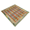 Handmade Multi Kilim Geometric 5x8 ft