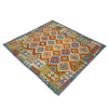 Handmade Multi Kilim Geometric 5x8 ft