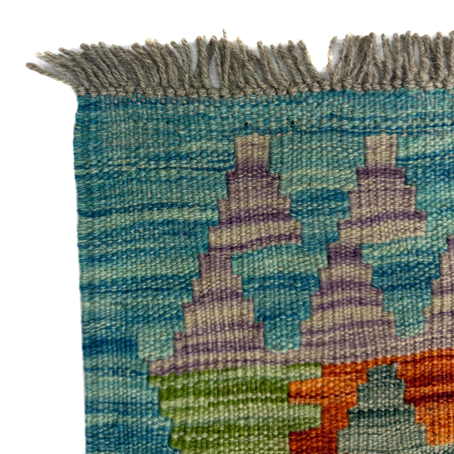 Handmade Multi Kilim Geometric 5x8 ft