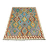 Handmade Multi Kilim Geometric 4x6 ft