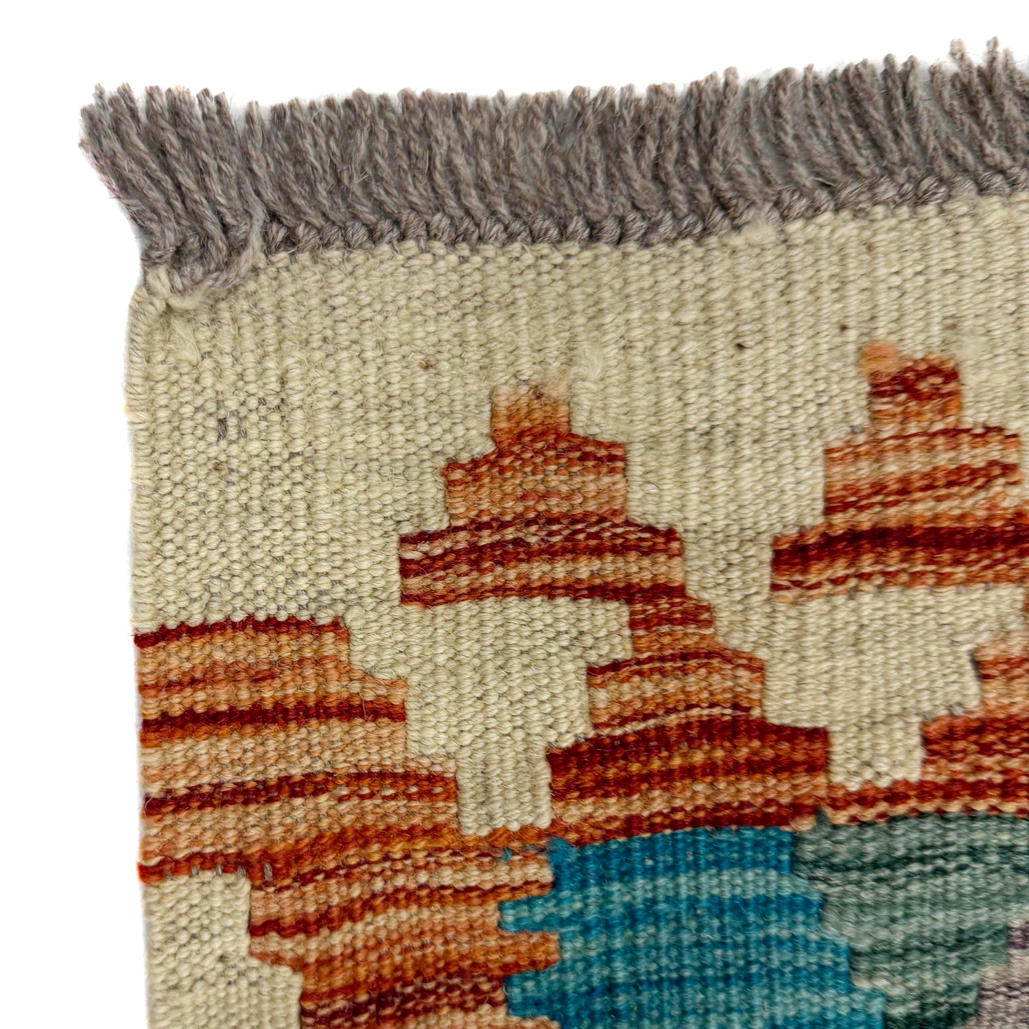 Handmade Multi Kilim Geometric 4x6 ft