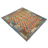Handmade Multi Kilim Geometric 5x8 ft