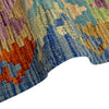 Handmade Multi Kilim Geometric 5x8 ft