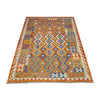 Handmade Multi Kilim Geometric 5x8 ft