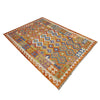 Handmade Multi Kilim Geometric 5x8 ft