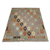 Handmade Multi Kilim Geometric 5x8 ft