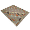 Handmade Multi Kilim Geometric 5x8 ft