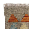 Handmade Multi Kilim Geometric 5x8 ft