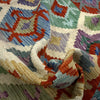 Handmade Multi Kilim Geometric 5x8 ft