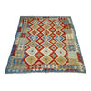 Handmade Multi Kilim Geometric 5x8 ft