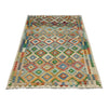 Handmade Multi Kilim Geometric 5x8 ft
