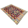 Handmade Multi Kilim Geometric 4x6 ft